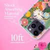 Rifle Paper Clear MagSafe - iPhone 14 Pro Case (Garden Party Blush)