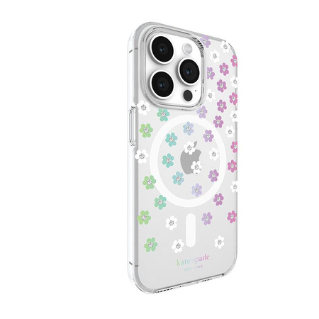 Kate Spade New York Ochranné pouzdro MagSafe - iPhone 15 Pro (Scattered Flowers)