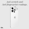 Case-Mate Aluminum Ring Lens Protector - Protective Glass for iPhone 16 Pro / iPhone 16 Pro Max Camera Lens (Twinkle)