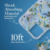 Rifle Paper Clear MagSafe - iPhone 14 Plus Case (Garden Party Blue)
