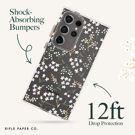 Rifle Paper Clear - Samsung Galaxy S24 Ultra tok (Petite Fleurs)