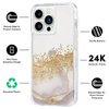 Case-Mate Karat - iPhone 13 Pro case decorated with gold (Marble)